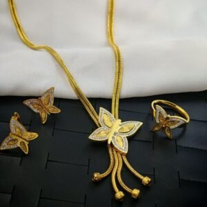 Parure Papillon Cristal