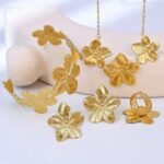 Parure floralle algerien, bijouterie algerienne, bijou alger oran