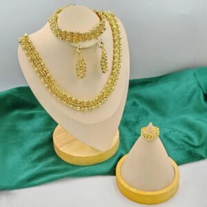 Parure 4 piece doré en algerie, bijouterie en ligne algerienne a proximité