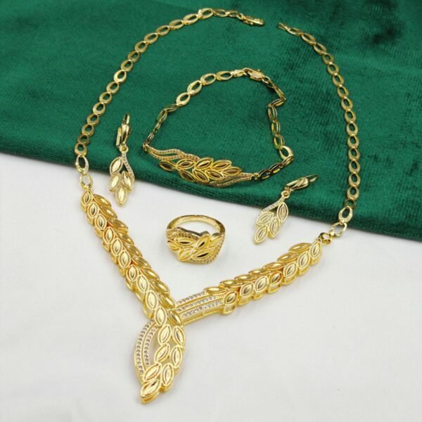 Parure Prestige Feuillage 4psc – Image 2