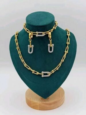 Parure tiffany 1 pierre