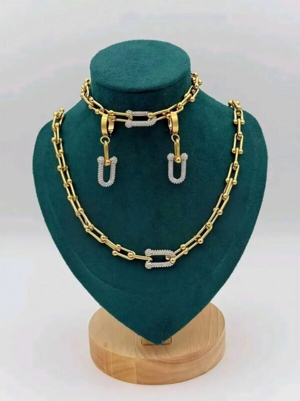 Parure tiffany 1 pierre