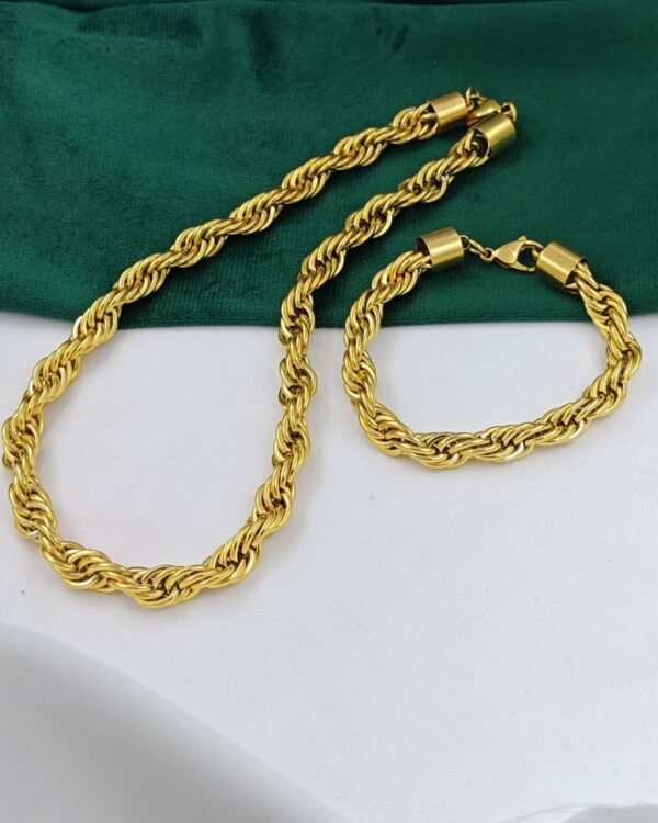 Parure Krifcha Corde Dorée