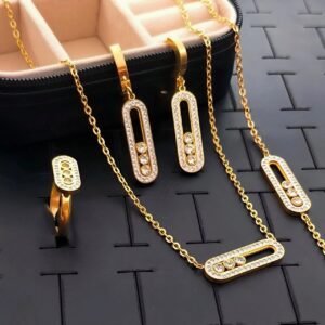 Parure Mesika Strass 4 Pièces