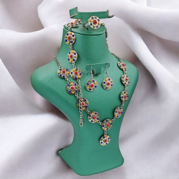 Parure Amazigh Ronde 4 Pièces – Image 2